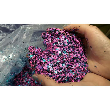 Cosmetic Mixed Chunky Glitter paillettes gros fard à paupières